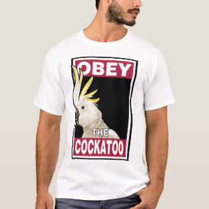 T-shirt Cockatoo à pois de soufre amusant - Oiseau Art