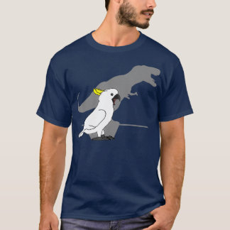 T-shirt Cockatoo à pois de soufre T-rex Birb mèmes Parrot