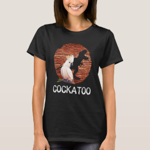 T-shirt Cockatoo Dinosaure Parrot Cockatoos Oiseau