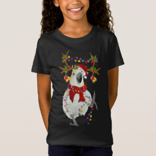T-Shirt Cockatoo Magnifique renne Arbre de Noël Light Xm