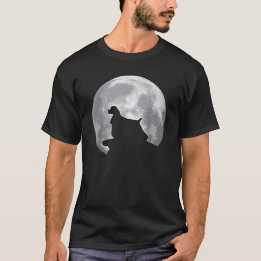T-shirt COCKER AMÉRICAIN ESPAGNE Amoureux des chiens cadea (Devant)