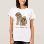 T-shirt Cocker spaniel (Devant)