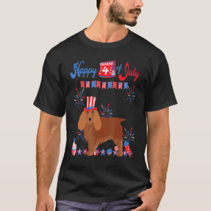 T-shirt Cocker Spaniel 4 juillet