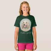 T-shirt Cocker Spaniel Buff Paining - Original Chien Art T (Devant entier)