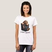 T-shirt Cocker Spaniel Chien Dans Une Poche (Devant entier)