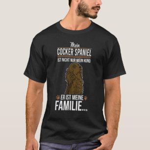 T-shirt Cocker Spaniel Chien éleveurs Propriétaire Chien D