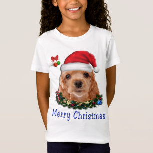 T-Shirt Cocker Spaniel Christmas