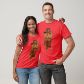 T-shirt Cocker Spaniel Cowboy 2 (Unisexe)