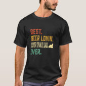 T-shirt Cocker Spaniel Lover meilleure bière aimer Cocker  (Devant)