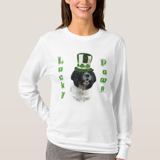 T-shirt Cocker Spaniel Lucky Paws (Devant)