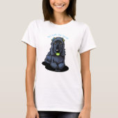 T-Shirt Cocker Spaniel Noir (Devant)