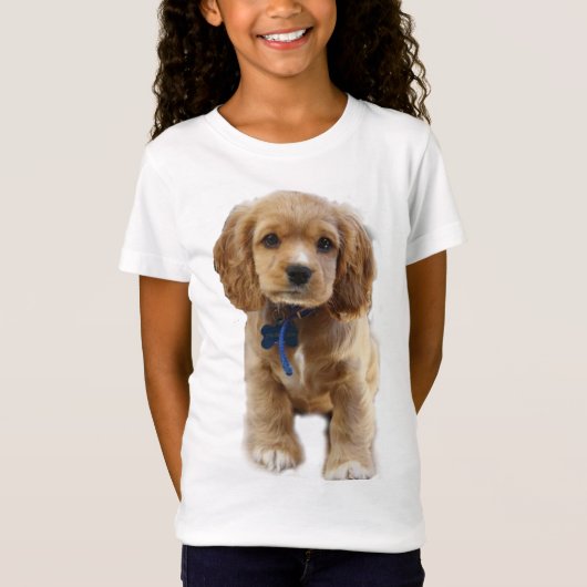T-Shirt Cocker spaniel Puppy (Devant)