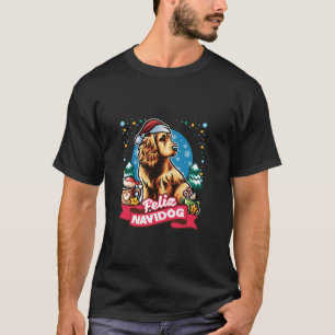 T-shirt Cocker Spaniel Santa Claus Café Mug Joyeux Christ
