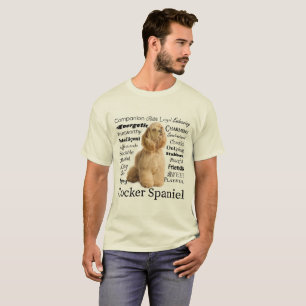 T-shirt Cocker Spaniel Traits
