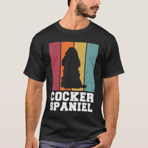 T-shirt Cocker Spaniel Vintage 1