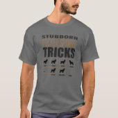 T-shirt Cocker Stubborn Design Espagnol Pour Chien Passion (Devant)