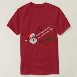T-shirt Cockings De Noël Gay Drôle Autour De Noël