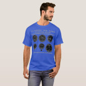 T-shirt Cockpit Instruments Six Pack Spitfire Avion 2ÈME G (Devant entier)
