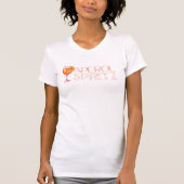 T-shirt Cocktail Aquarelle Aperol Spritz  (Devant)