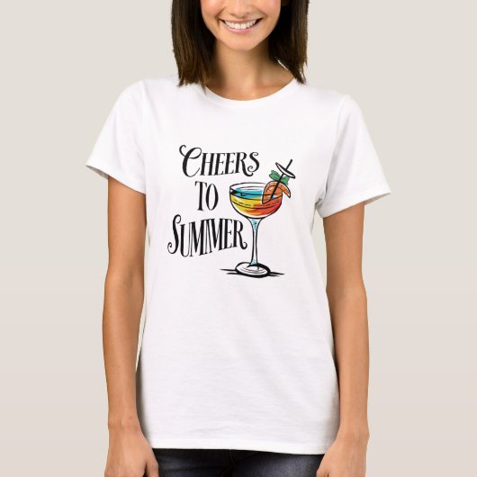 T-shirt Cocktail cool (Devant)