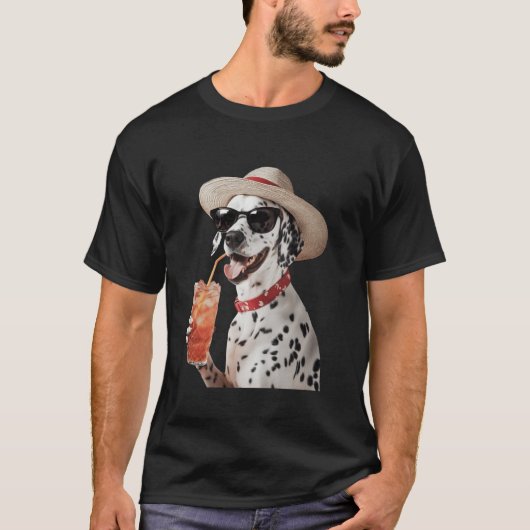 T-shirt Cocktail dalmate (Devant)