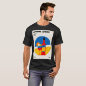 T-shirt Cocktail d'Aperol Spritz (Devant entier)