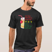T-shirt Cocktail de boisson au whisky de Noël pour les fem (Devant)