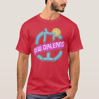T-shirt Cocktail de la Nouvelle-Orléans design été