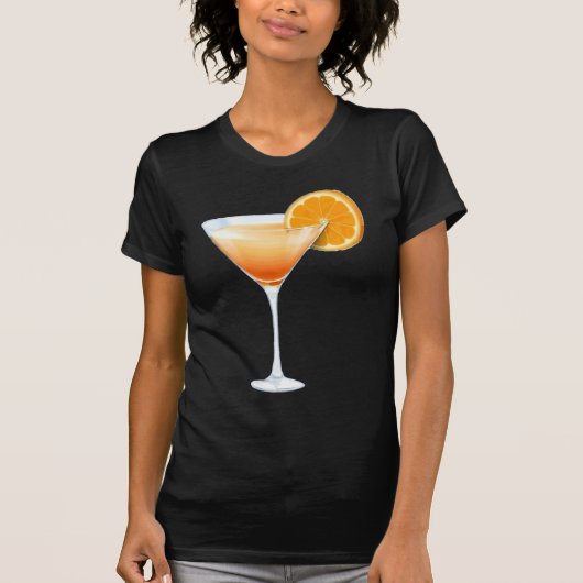 T-shirt Cocktail de lever de soleil de tequila (Devant)