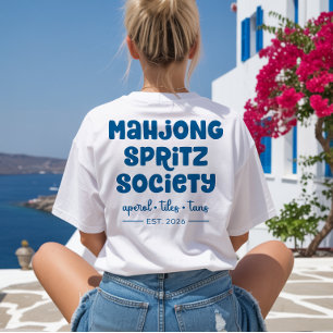 T-shirt Cocktail Mahjong Spritz Society