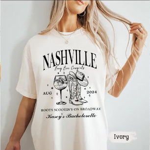 T-shirt Cocktail sur mesure Nashville Bachelorette Rodeo