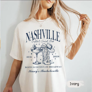 T-shirt Cocktail sur mesure Nashville Bachelorette Rodeo