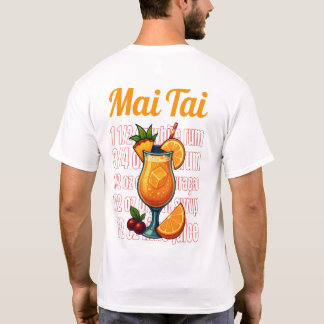 T-shirt Cocktail Tropical Tiki