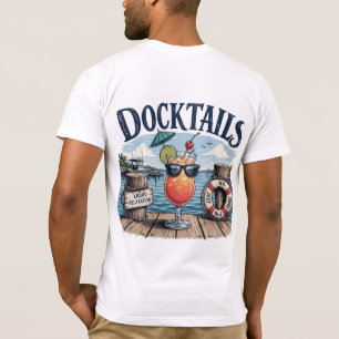 T-shirt Cocktails de quai
