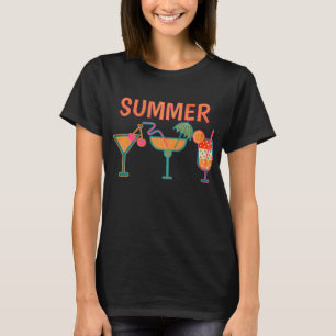T-shirt Cocktails d'été