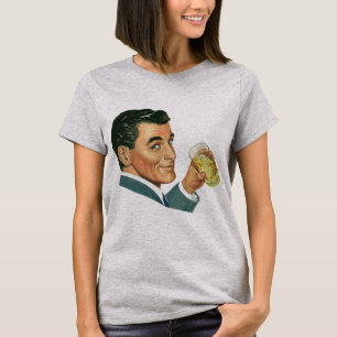 T-shirt Cocktails vintages Boissons, Boissons Pour Homme