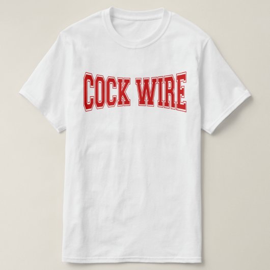 T-SHIRT COCKWIRE (Design devant)