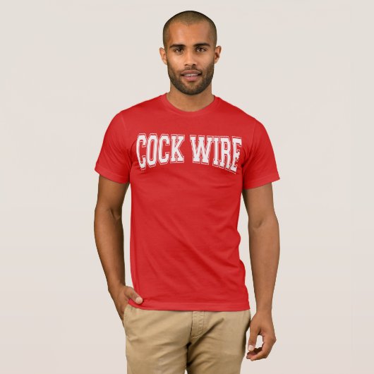 T-SHIRT COCKWIRE (Devant entier)