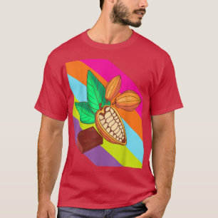 T-shirt Cocoa bean Chocolate Sweets Candy