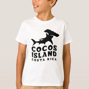 T-shirt Cocos Island Costa Rica Plongée avec requins