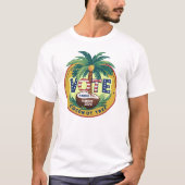 T-shirt Cocout Tree Vote pour Kamala Harris (Devant)