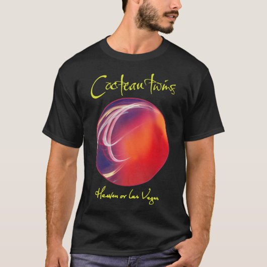 T-shirt Cocteau Twins Heaven or Las Vegas (Devant)