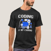 T-shirt Codage Coder Programmer Développeur Logiciel Est M (Devant)