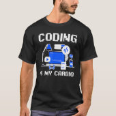 T-shirt Codage Coder Programmer Développeur Logiciel Est M (Devant)