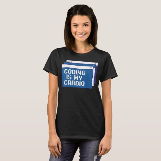 T-shirt Codage Coder Programmer Développeur Logiciel Est M (Devant entier)