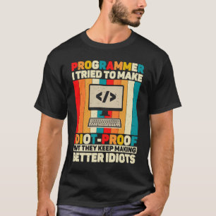 T-shirt Codage de devis par le programmeur ingénieur infor