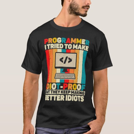 T-shirt Codage de devis par le programmeur ingénieur infor (Devant)
