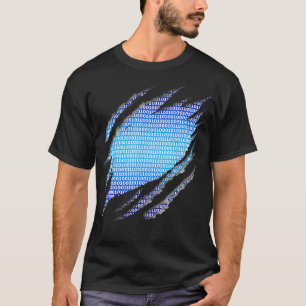 T-shirt Codage de l'ingénieur informatique au codeur logic