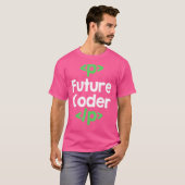 T-shirt Codage de programmation de codage futur (Devant entier)