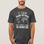 T-shirt Codage du logiciel du programmeur informatique (Devant)